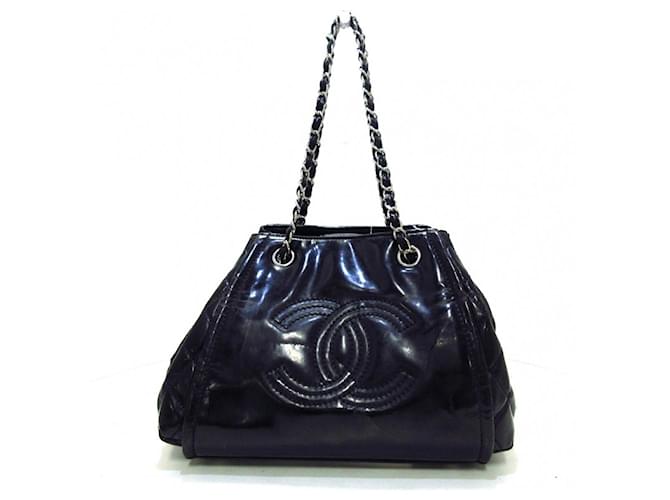 chanel handbag used leather