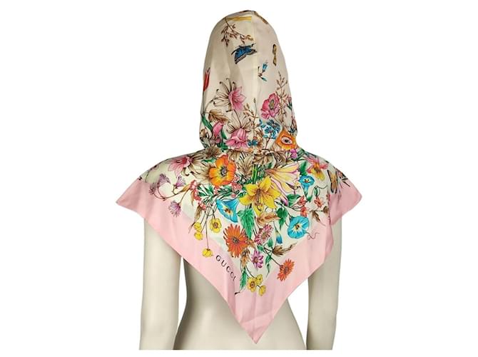 Gucci Flora silk hat Multiple colors  ref.492397