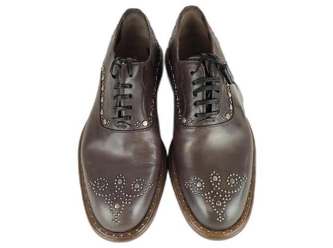 Dolce & Gabbana scarpe stringate Old Style con borchie (US 8/EU 41)