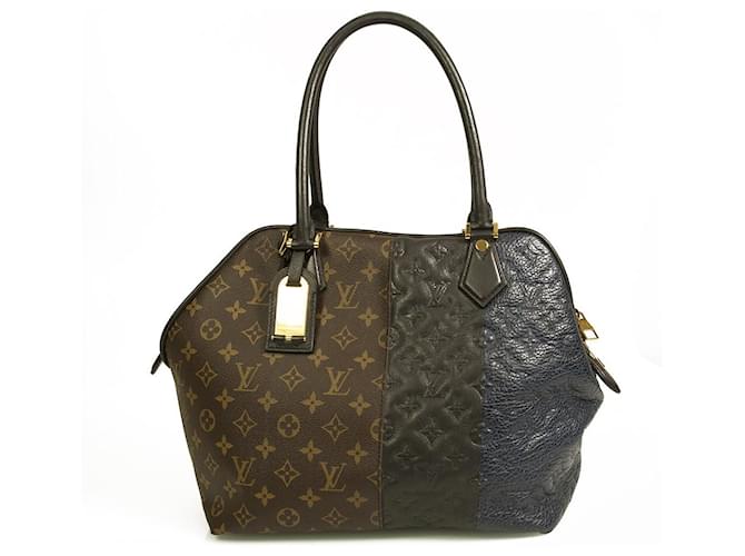 Louis Vuitton - Marine Limited Edition Monogram Block Bag Blue