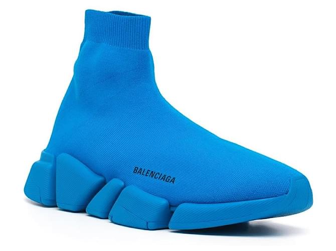 basket balenciaga homme bleu
