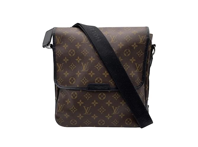 Louis Vuitton Monogram Macassar Canvas Bass MM Messenger Bag Louis Vuitton