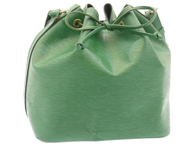 Noe Louis Vuitton Petit Noé Green Leather  ref.494011