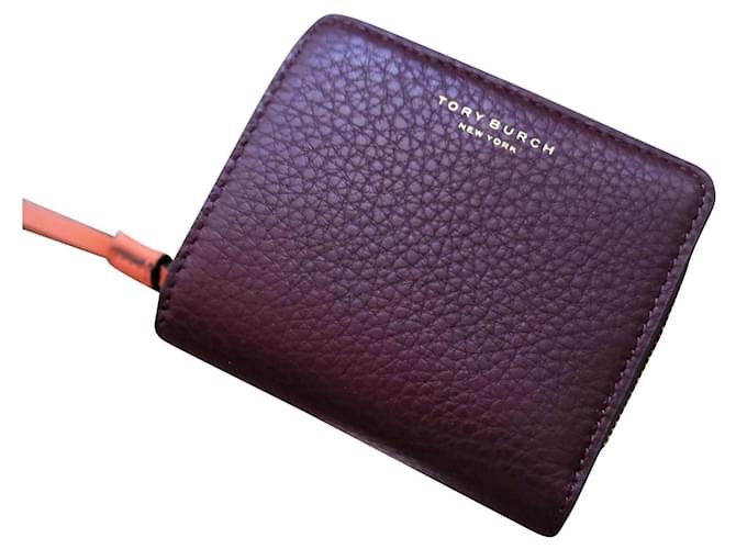 Tory Burch Perry color - Block Medium Wallet Multiple colors Leather   - Joli Closet