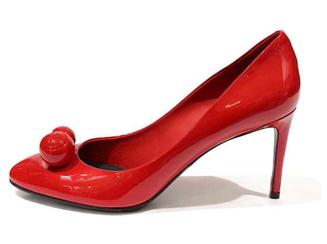 Louis Vuitton Heels Red Patent leather ref.494301 - Joli Closet