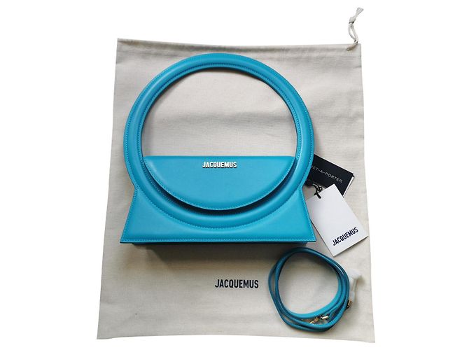 Le Sac Rond Jacquemus Turquesa