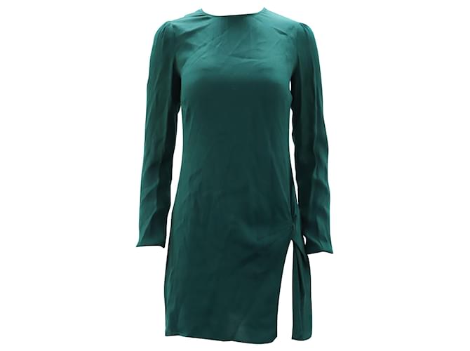 Vestido mini decote careca Reformation em viscose verde Fibra de celulose  ref.494853
