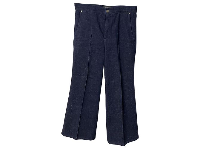Vaqueros Isabel Marant Flare de algodón azul 