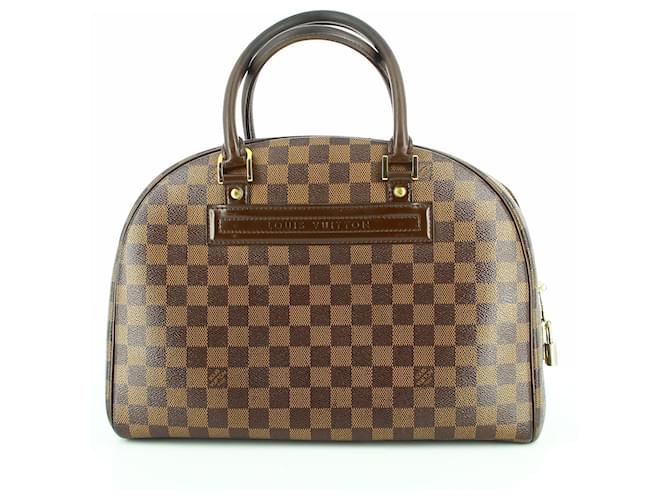 Louis Vuitton 2003 Nolita Bag Brown Cotton  ref.495271