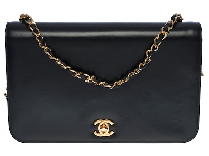Timeless Beautiful and Rare Chanel Classic Full Flap Handbag 23 cm