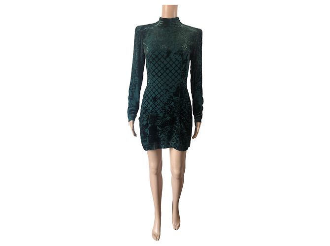 Balmain pour H&M Balmain x H&M green dress