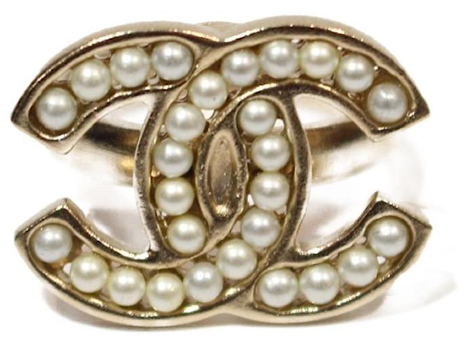 Chanel Rings Gold hardware Metal ref.495678 - Joli Closet