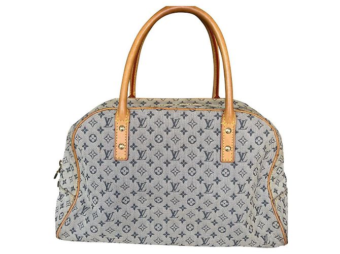 Louis Vuitton wallet light blue cloth