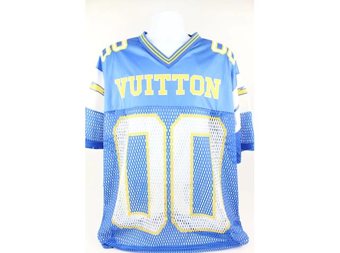 Louis Vuitton Homme XXL Virgil Abloh Mesh Sporty Jersey Patch Sports Tee Shirt  ref.495907