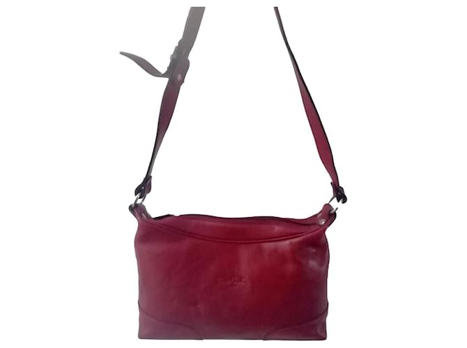 Pierre Cardin N/s Red Leather  ref.495916