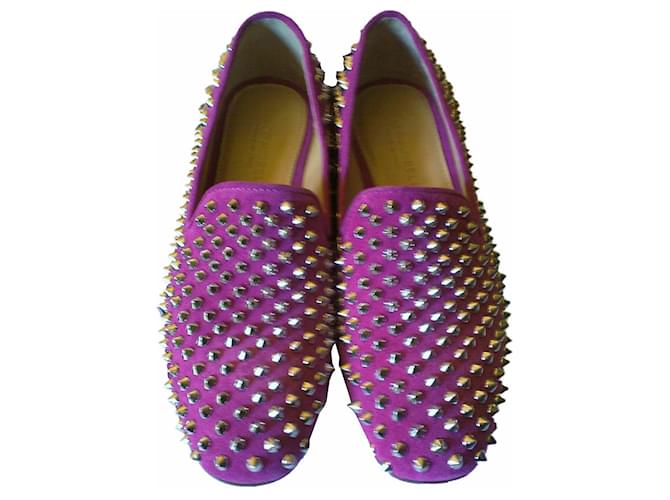 Autre Marque Flats Pink Leather  ref.496257