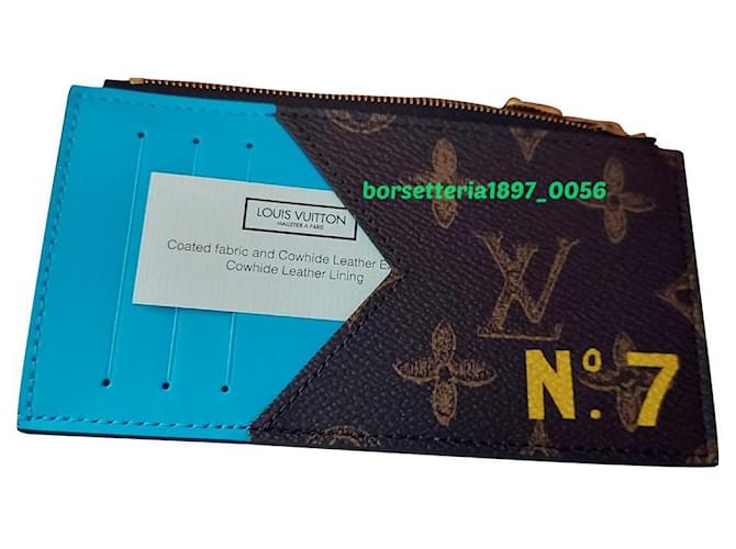 Porte-monnaie Virgil Abloh pour Louis Vuitton Multicolore  ref.496436