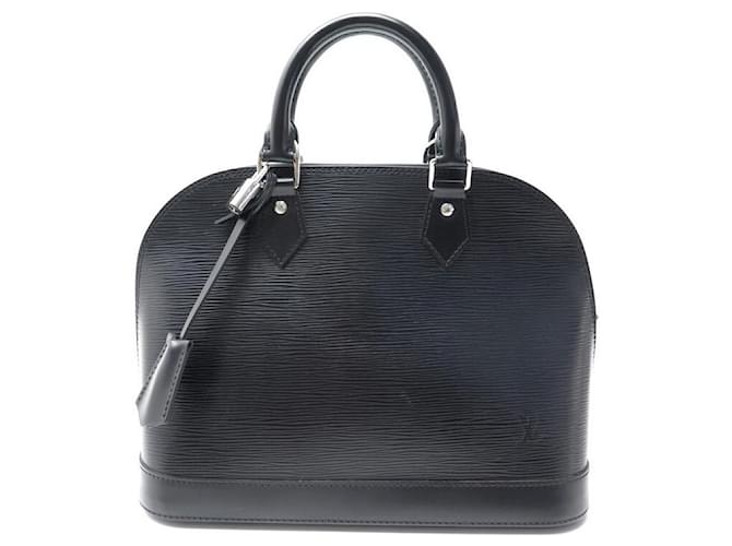 NEU LOUIS VUITTON ALMA PM HANDTASCHE SCHWARZES EPI-LEDER M40302 HANDTASCHE GELDBÖRSE  ref.496779