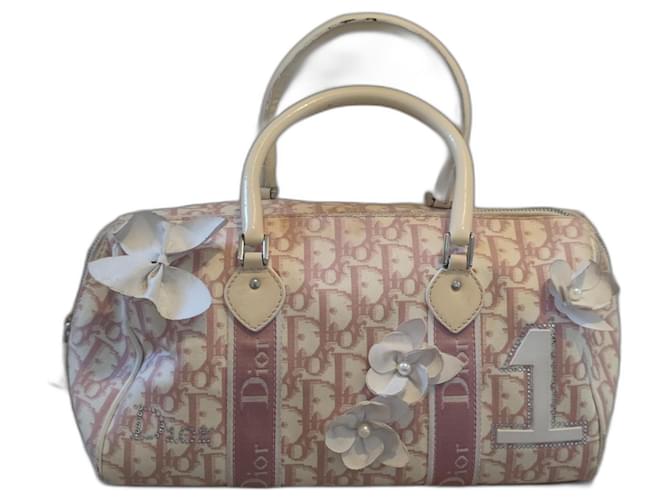 Girly dior bag Pink Cloth  ref.496972