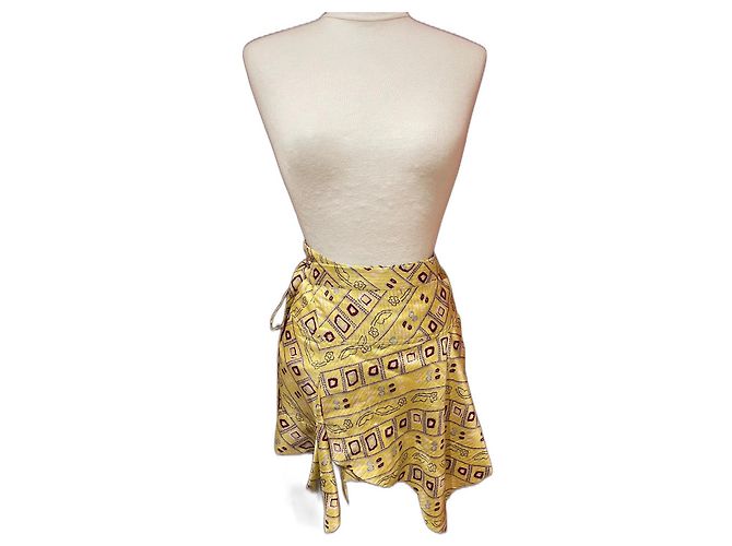 Gonna Isabel Marant in seta multicolore