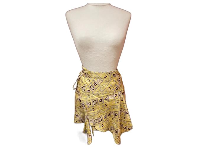 Isabel Marant Skirts Multiple colors Silk  ref.496975