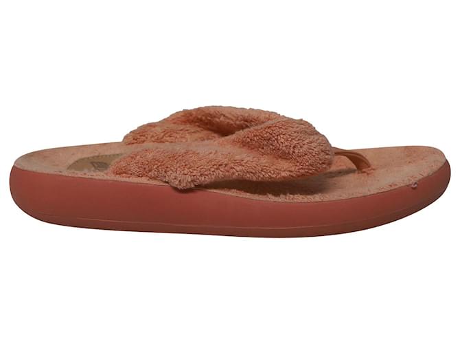 Ancient Greek Sandals Antike griechische Sandalen Charisma Terry Flip-Flops aus rosa Leder Pink  ref.497294