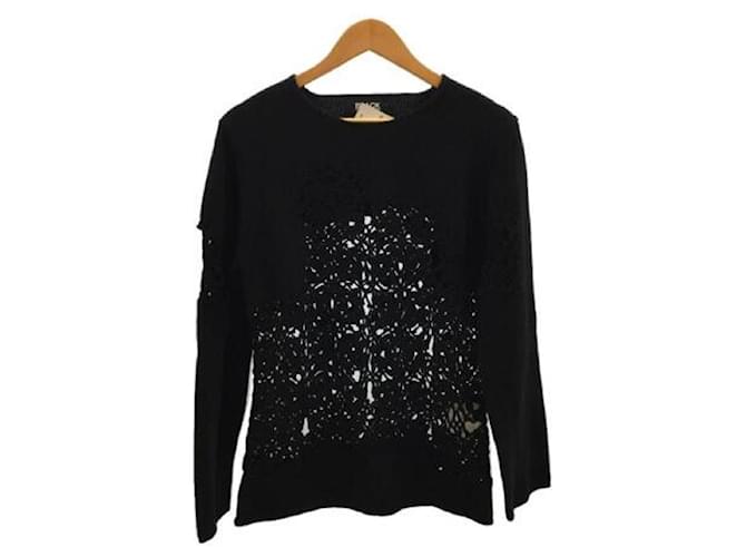 [Used] BLACK COMME des GARCONS 2021 model / Sweater (thin) / M / Acrylic / BLK  ref.497527