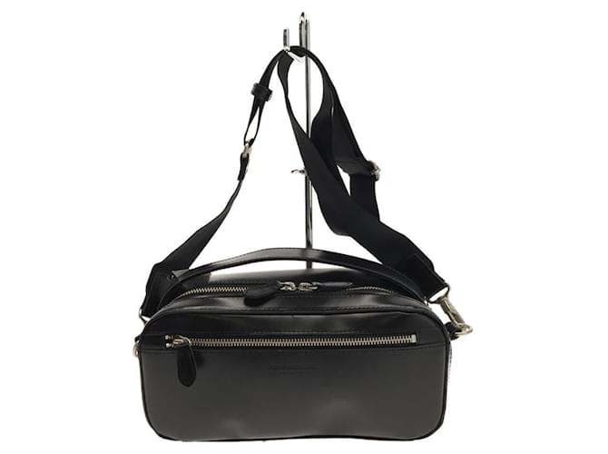 JUNYA WATANABE COMME des GARCONS Shoulder bag / leather / BLK