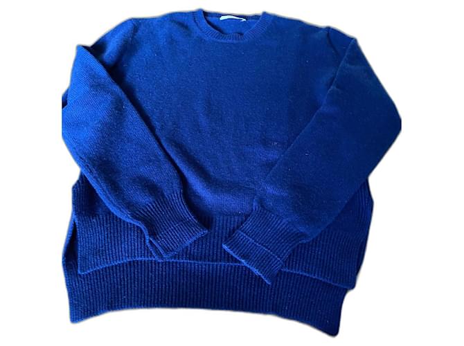 Céline Cashmere sweater Blue  ref.498726