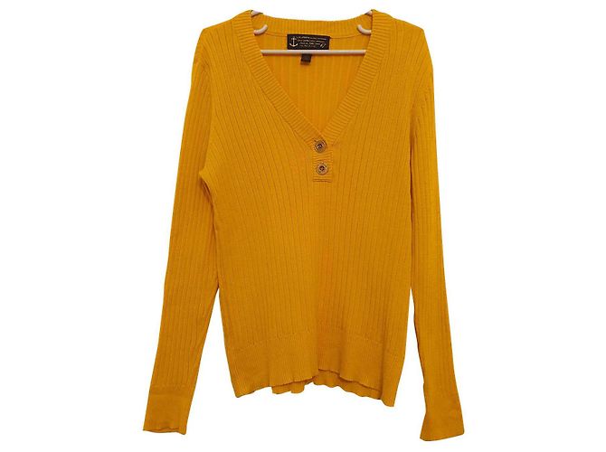 Ralph Lauren Pullover aus Baumwolle Gelb