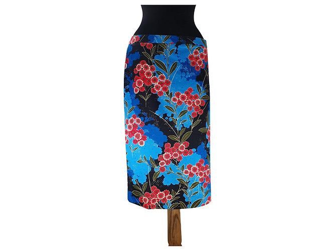 Gonna floreale Love Moschino Multicolore