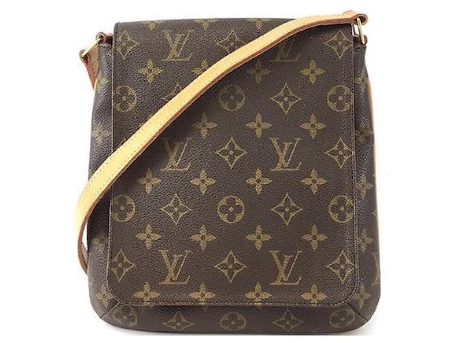 Pre-Owned Louis Vuitton Musette Monogram Brown 