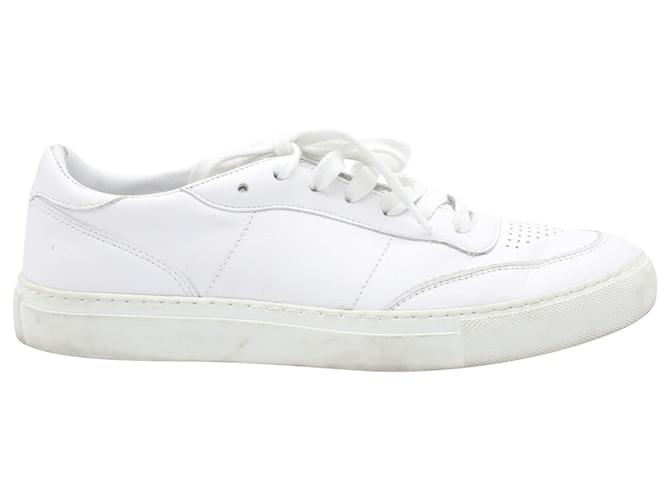 Autre Marque Officine Generale Matt Sneakers in White Leather  ref.498780