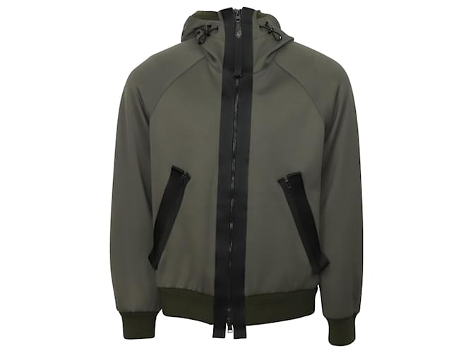 Tom Ford Greens Hooded Jacket in Green Khaki Polyamide Nylon  ref.498787