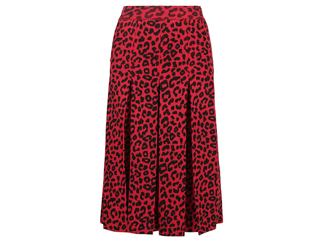 gucci leopard skirt