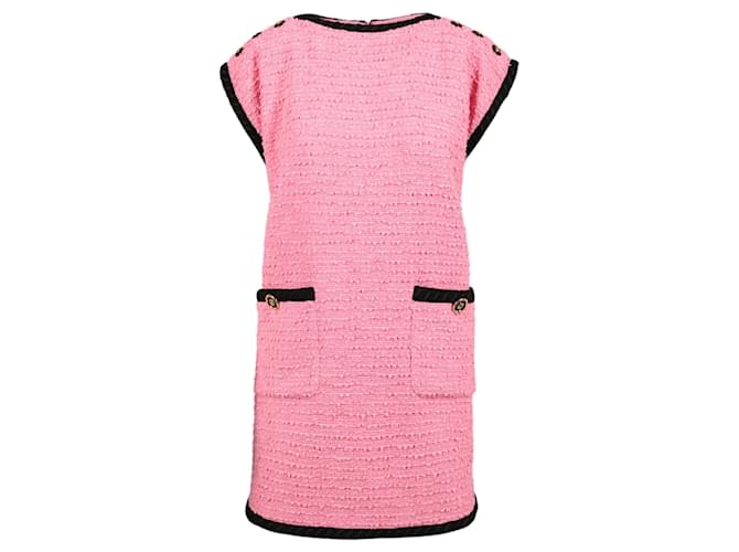 Gucci Cotton-Blend Tweed Dress Pink ref.498917 - Joli Closet