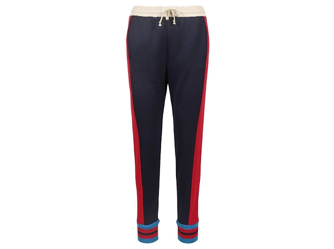 Gucci Striped Cotton-Blend Trackpants