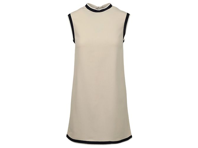 Gucci Stretch-Tunika-Oberteil Weiß Roh