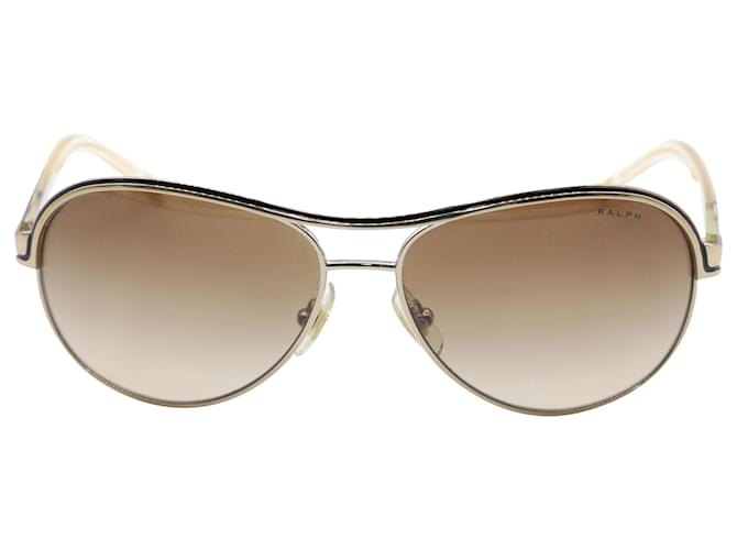 Ralph Lauren Charles Sunglasses in Brown Metal  ref.499192