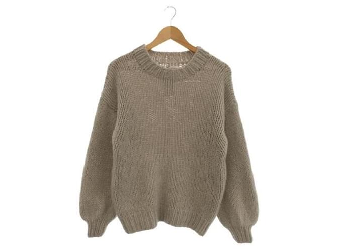 [Used] RHC Ron Herman Cashmere Hand Knit Pullover / Cashmere / BEG