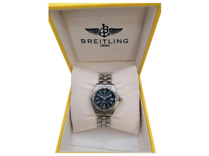 Relógio Breitling Colt Ocean A64050 Aço Prata