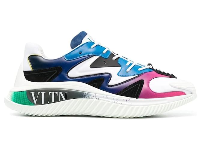 Valentino - Wade Runner Neoprene and Fabric Sneaker. Multiple colors Synthetic  ref.500031