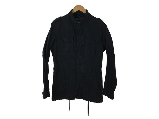 Giacca John Galliano / 50 / cotone / nero / tinta unita