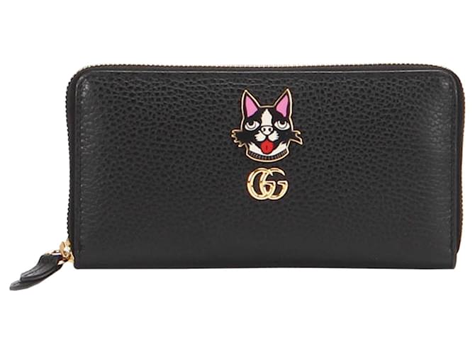 GG Marmont leather long ID wallet