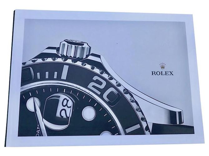 Álbum Rolex Blanco de Algodón