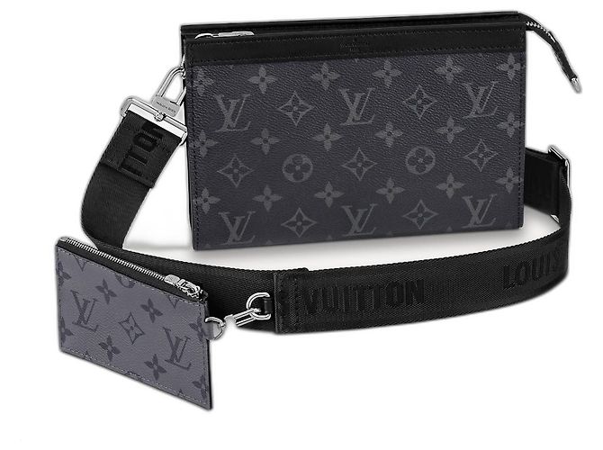 Louis Vuitton Bolsa LV Gaston nova Cinza