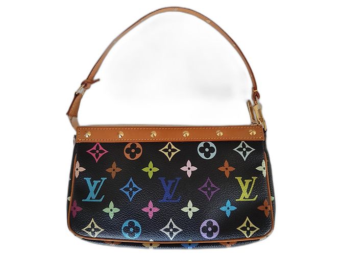 LOUIS VUITTON x Takashi Murakami Pochette Accessoires Mehrfarben