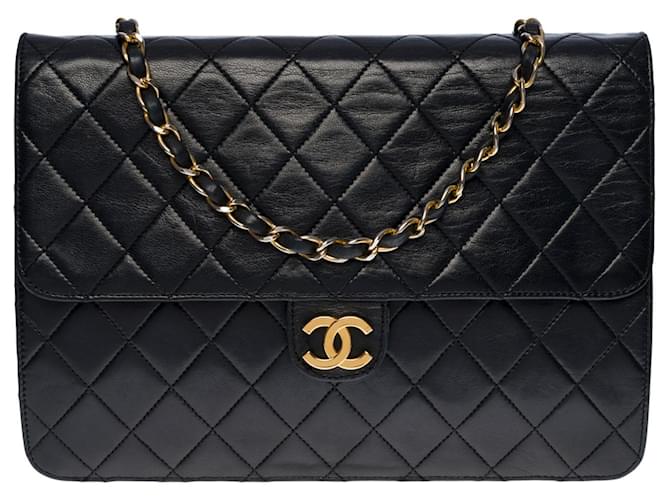 Chanel White Timeless Quilted Pochette