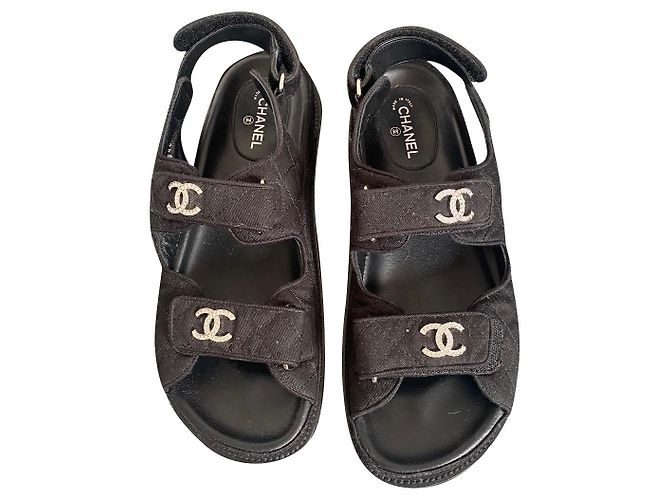 Sandali Chanel Nero