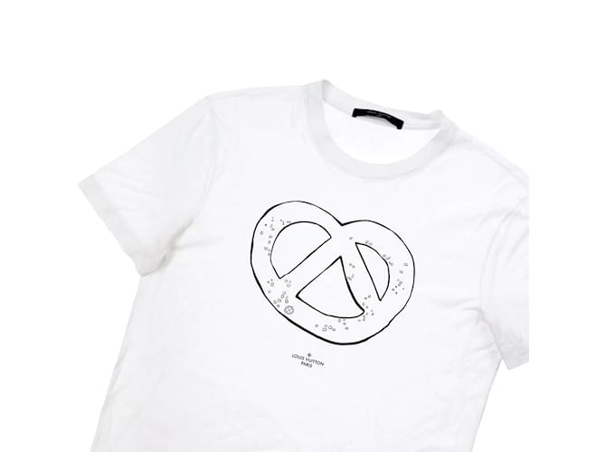 Louis Vuitton Herren XXXL Limited LV Salt Brezel T-Shirt  ref.501092